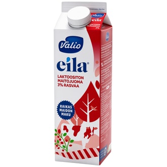 Valio Eila® 3 % maitojuoma 1 l laktoositon