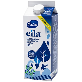 Valio Eila® kevytmaitojuoma 1,75 l laktoositon