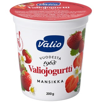Valiojogurtti® 200 g mansikka laktoositon