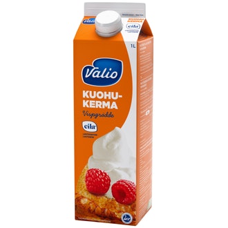Valio kuohukerma 1l laktoositon