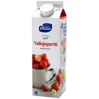 Valiojogurtti® 1 kg mansikka laktoositon