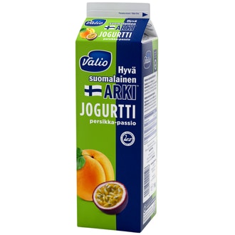 Valio Hyvä suomalainen Arki® jogurtti 1 kg persikka-passion