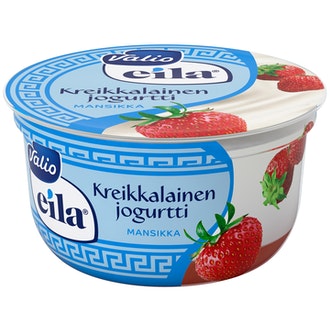 Valio kreikkalainen jogurtti 150 g mansikka laktoositon