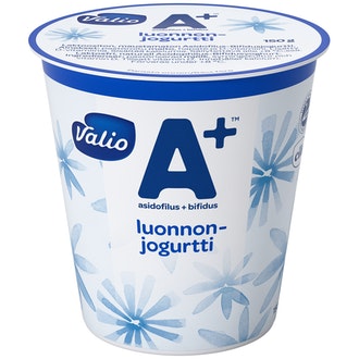 Valio A+™ luonnonjogurtti 150 g laktoositon