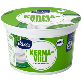 Valio kermaviili 200 g laktoositon