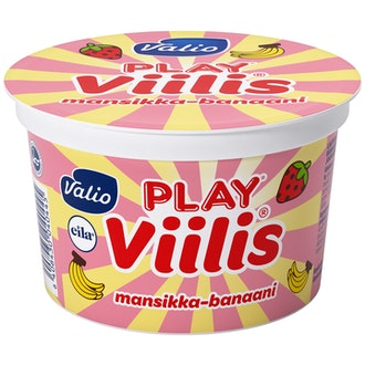 Valio Viilis 200g mansikka banaani laktoositon
