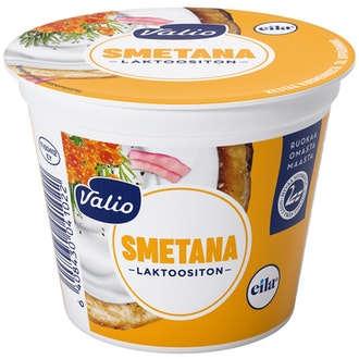 Valio smetana 120 g laktoositon