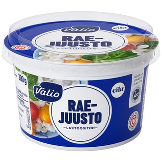Valio raejuusto 200 g laktoositon