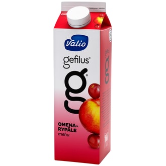 Valio Gefilus® mehu 1 l omena-rypäle+kuitu