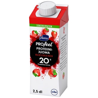 Valio PROfeel protjuoma 2,5dl mansikkainen