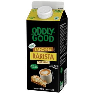 Oddlygood® Barista kaurajuoma 0,75 l banoffee ESL gluteeniton