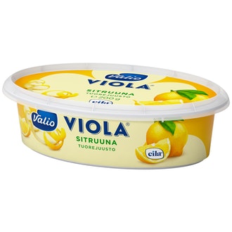 Valio Viola® e200 g sitruuna tuorejuusto laktoositon