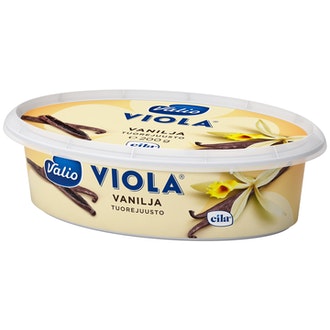 Valio Viola® e200 g vanilja tuorejuusto laktoositon