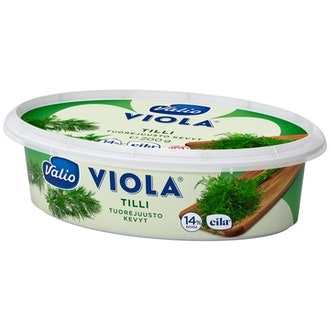 Valio Viola kevyt 200g tillituorejuusto laktoositon