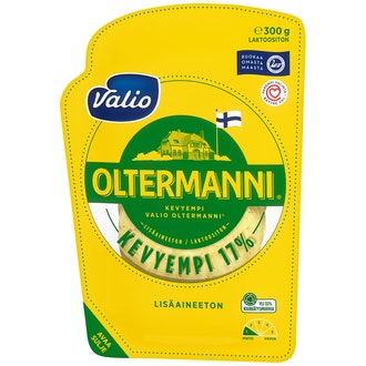 Valio Oltermanni® 17 % e300 g viipale