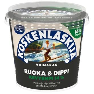 Valio Koskenlaskija® Ruoka & Dippi e250 g voimakas 14 % laktoositon
