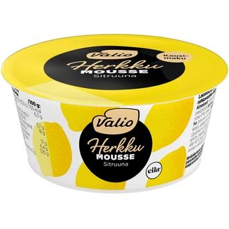 Valio Herkku mousse 100 g sitruuna laktoositon kausimaku