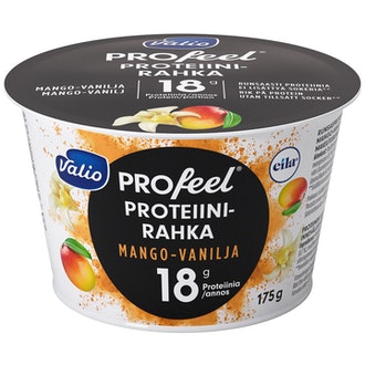 Valio PROfeel® proteiinirahka sokeroimaton 175 g mango-vanilja laktoositon