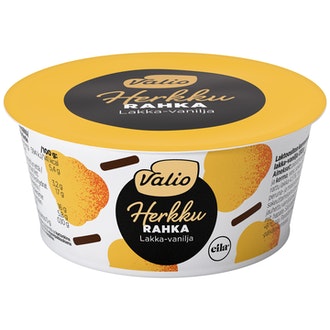 Valio Herkku rahka 130g lakka-vanilja laktoositon