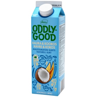 Valio Oddlygood kaura & kookos gurtti 1kg maustamaton