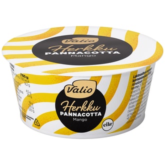 Valio Herkku pannacotta 130g mango laktoositon