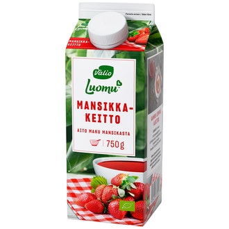 Valio Luomu™ mansikkakeitto 750 g
