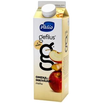 Valio Gefilus® mehu 1 l omena-inkivääri+sinkki