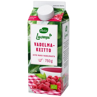 Valio Luomu vadelmakeitto 750g