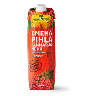 Riitan Herkku omena-pihlajanmarjamehu 1l
