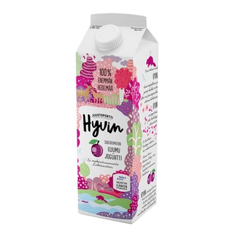 Juustoportti Hyvin sokeroimaton jogurtti 1kg luumu laktoositon