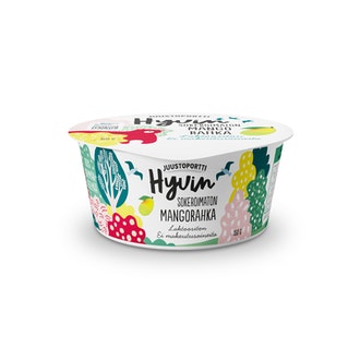 Juustoportti Hyvin sokeroimaton rahka 150g mango laktoositon