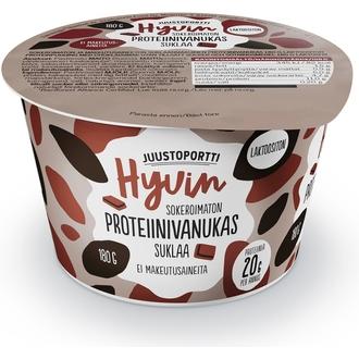 Juustoportti Hyvin sokeroimaton  ja makeutusaineeton proteiinivanukas 180 g suklaa laktoositon