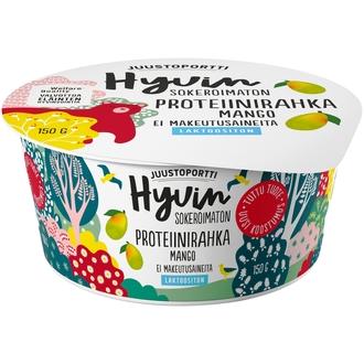 Juustoportti Hyvin sokeroimaton ja makeutusaineeton proteiinirahka 150 g mango laktoositon