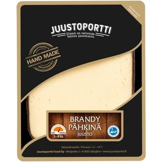Juustoportti Brandy-pähkinäjuusto 175 g laktoositon