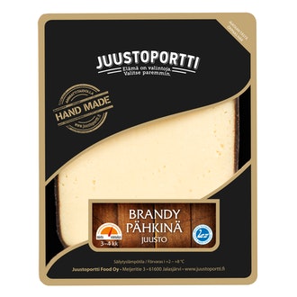 Juustoportti Brandy pähkinäjuusto 130g