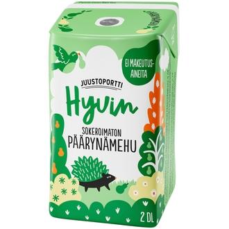 Juustoportti Hyvin mehu 2 dl päärynä