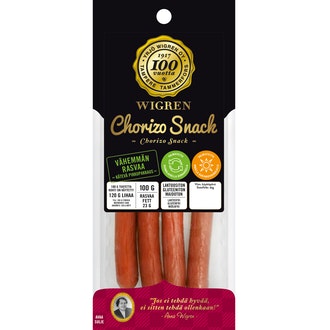 Wigren Chorizo Snack 100g
