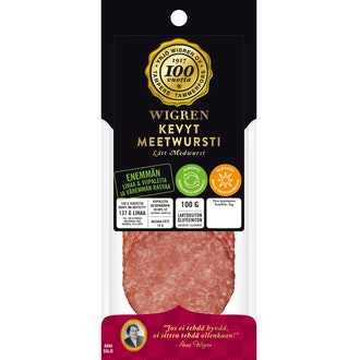 Wigren meetwursti 100g kevyt