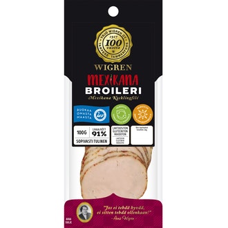 Wigren mexikana broilerleikkele 100g
