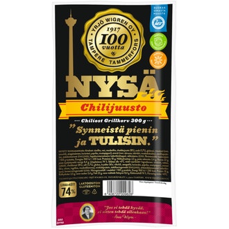 Wigren Nysä chilijuusto grillimakkara 300g