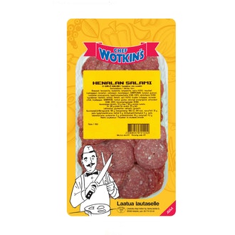 Chef Wotkin´s 100g Henala Salami, siivutettu kestomakkara