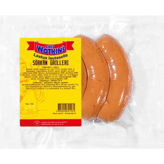 Chef Wotkins 400g Sörkän grilleri ruokamakkara
