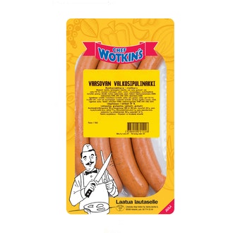 Chef Wotkin´s 240 g Varsovan valkosipulinakki