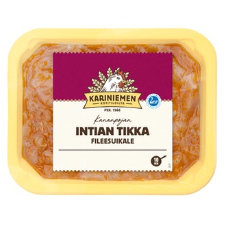 Kariniemen Kananpojan fileesuikale Intian tikka 450g