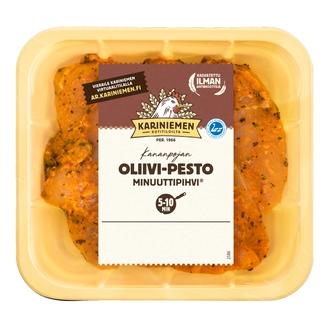 Kariniemen Kananpojan Minuuttipihvi oliivi-pesto 350 g