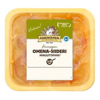 Kariniemen Kananpojan Minuuttipihvi omena-siideri 370g