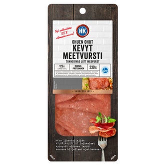HK ohuen ohut kevyt meetvursti 230g