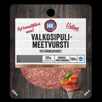 HK Valkosipuli Meetvursti 150 g