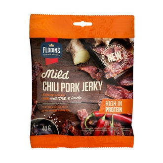 Flodins mild chili pork jerky 40g