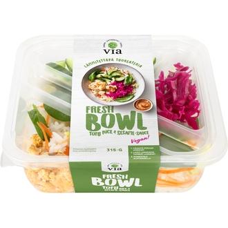 Via Fresh Bowl Tofu & Rice 315g